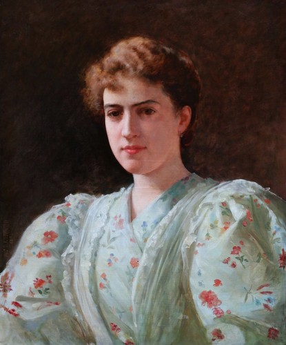 Tableau portrait jeune - , femme