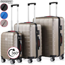 Monzana Valise rigide Exopack Couleur au choix Taille M / L / XL 4 Serrure TSA