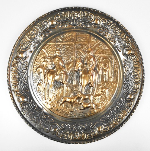 Assiette murale cuivre - en,