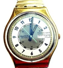 SWATCH GX700 ALBATROSS HOMME 1988 VINTAGE FONCTIONNE