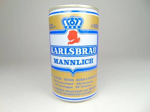 Canette vide biere - biere, karlsbrau