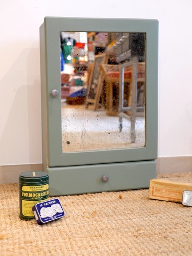 Armoire pharmacie vintage - armoire,