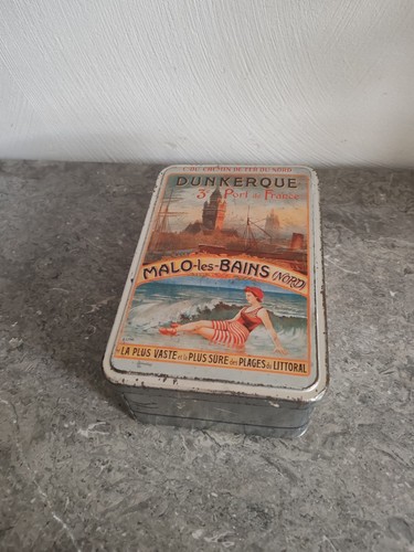Boite métallique vintage - boite,