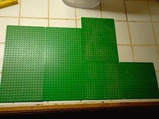 LEGO Lot De 7 Plaques Vertes 80'