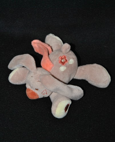 Peluche doudou lapin beige - doudou,