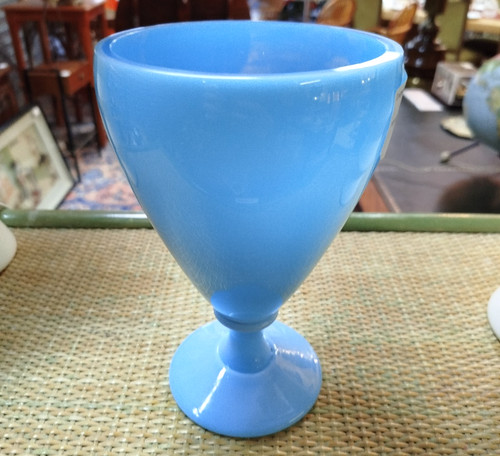 Drageoir opaline bleu sèvres - bleu,