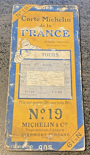 Carte michelin tours - -,