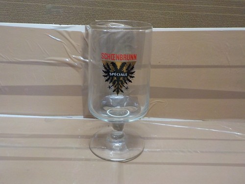 Verre pied biere - verre,