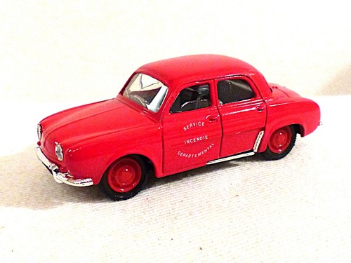 Renault dauphine pompiers - dauphine,