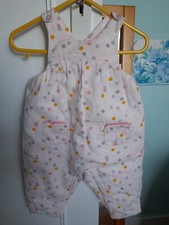 COMBINAISON 6 MOIS OBAIBI DOUBLEE ROSE A POIS EXCELLENT ETAT