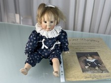 Poupée d'artiste poupée en porcelaine pièce unique 30 cm. État voir photos