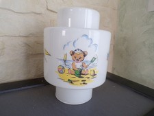 abat-jour opaline chambre enfant plusieurs décors