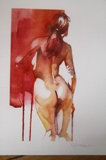 Tres belle estampe sensuelle