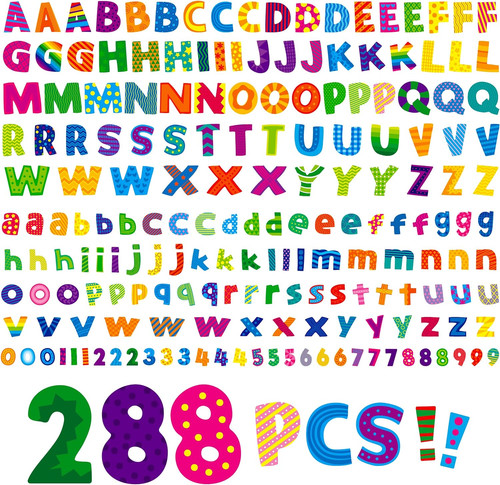 288 pcs alphabet bulletin - pcs,