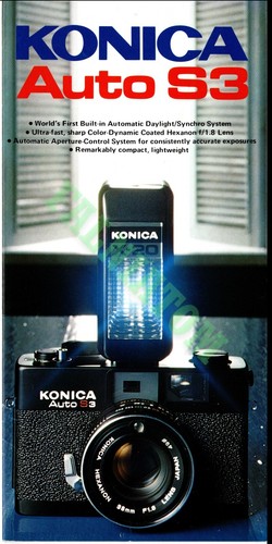 Vintage konica auto - konica, camera