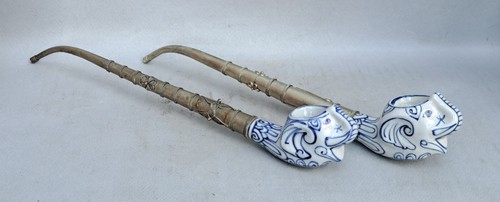 Deux pipes elephants - pipes, en