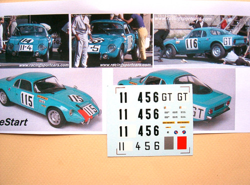 Rs067 decal restart matra - decal, 1/43