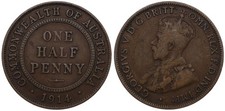 Australie - Australie 1/2 Half Penny 1911-1964 - Divers Millésimes