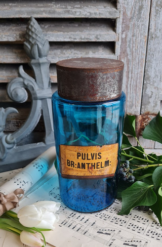 Ancien pot bocal verre - ancien,