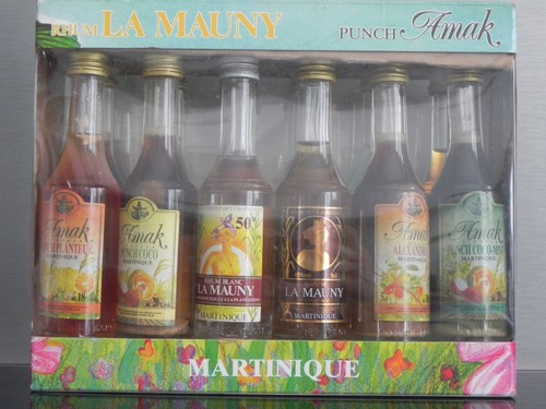 Boîte mignonettes rhum - boîte,