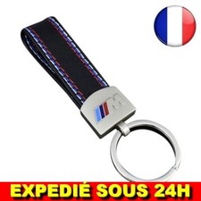 ✅ Porte Clés BMW M Métal Cuir Voiture Auto Sport M3 M5 X1 X3 E46 E39 E60 F30 E90