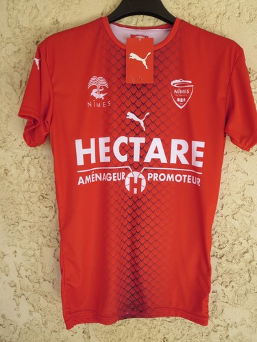 Maillot nîmes olympique rouge - maillot,