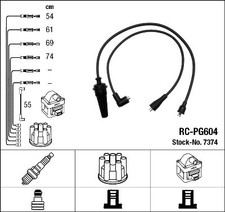 Kit de câbles d'allumage NGK