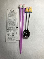 Cuillère baguettes Disney Alice in Wonderl jeune lapin blanc huître