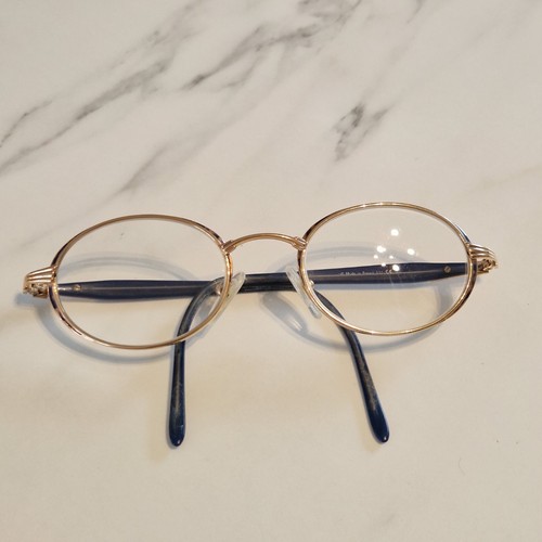 Lunettes rondes plaqué - ,