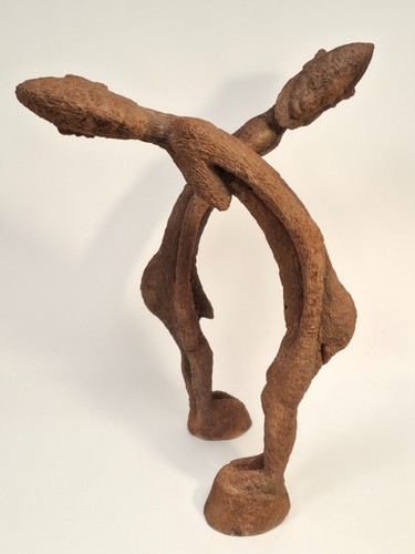 Statuette africaine bois - statuette,