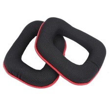 Mousse Oreille Pad Coussin pour Logitech G35 G930 G430 Rouge