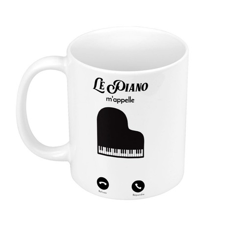 Tasse céramique mug piano - tasse,
