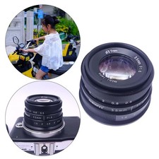 Objectif de caméra APSC 35mm f/1.6 pour Panasonic G1 G3 G6 G7 G9 G85 GF8 GX7
