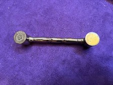 chargette double  poudre T et  plomb , nickelée   Manufrance  - en très bon état