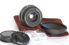 Objectif PK 28mm f2,8 TAKUMAR Bayonet, avec bouchons, pare-soleil et housse, TBE