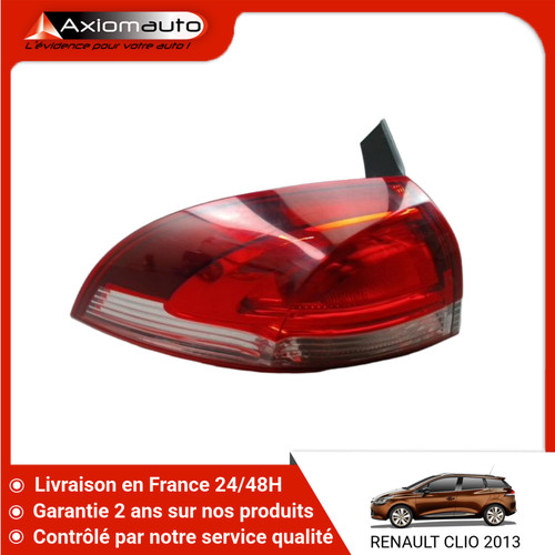 Feu arriere gauche - arriere,