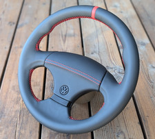Volant CUIR NEUF pour VW Volkswagen Golf MK2 MK3 GTI VR6 Vento Corrado