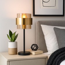 Lampe De Table LED En Verre