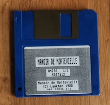 Jeu Vintage disquette MANOIR