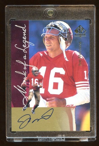 JOE MONTANA 1997 SP MARK OF A