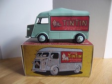 Tintin camion Minialuxe Citroën 1200 kg années 50 « Lisez Tintin et Lisez Line »