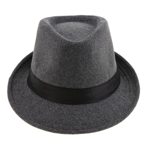 Chapeau fedora unisexe bord - chapeau,