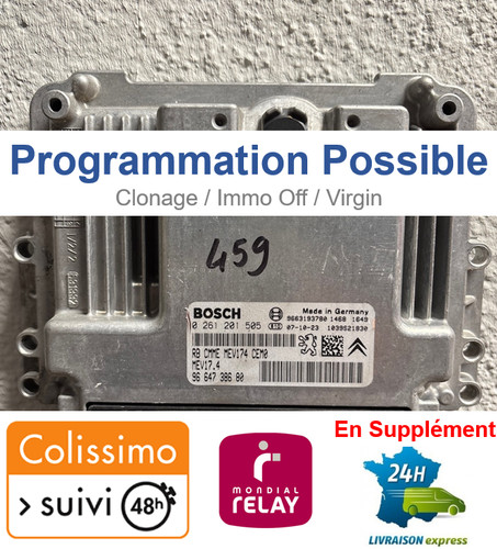 C459 calculateur moteur bosch - calculateur,
