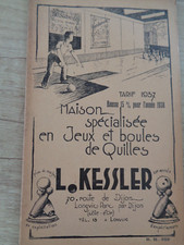 1937 - catalogue jeux de