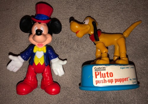 Vintage push puppet doll - push,