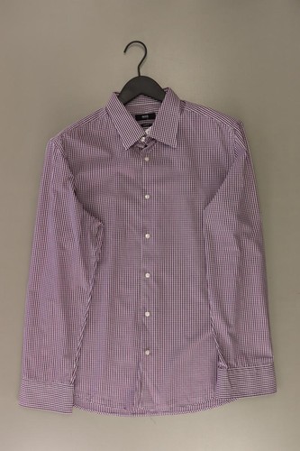 Chemise carreaux violette - chemise, à