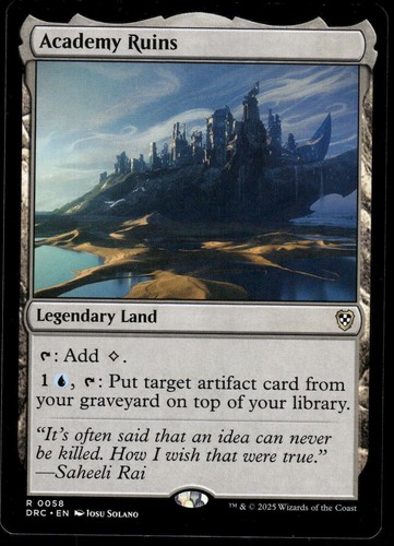 Academy ruins commander - ruins,