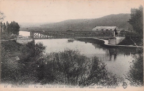Rethondes vue sur aisne - 60, l