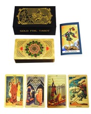 Jeu de Tarot 78 Feuilles d'or