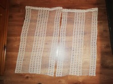  Anciens  rideaux au crochet
